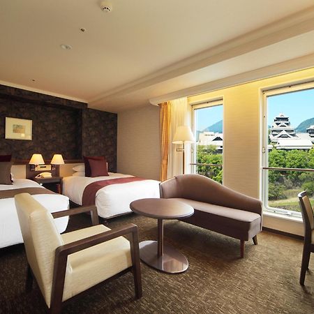Kumamoto Hotel Castle Exterior foto